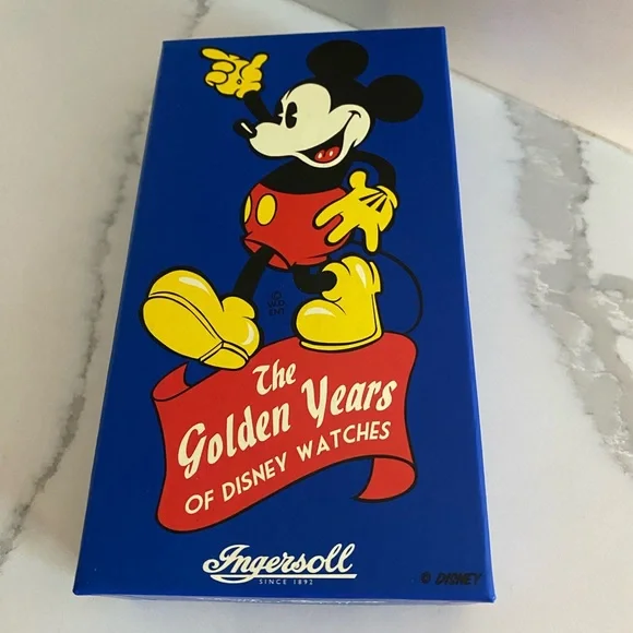 The Golden Years of Disney Vintage 7 Dwarfs Sleepy Pink Watch - New in Box - Picture 9 of 11